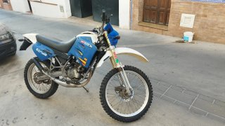 Derbi Senda Enduro Azul y Blanca