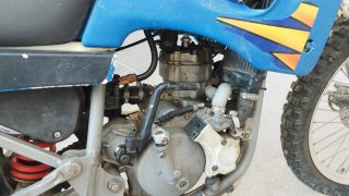 Derbi Senda Enduro Azul y Blanca