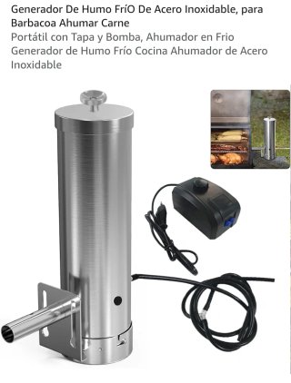 Generador de Humo para Barbacoa