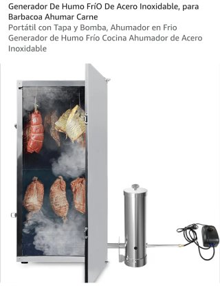 Generador de Humo para Barbacoa