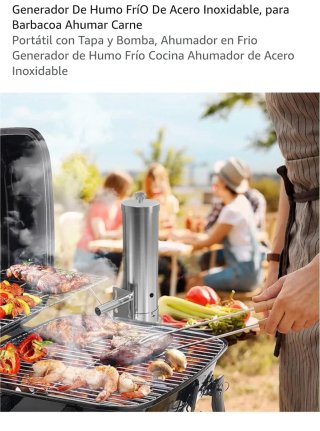 Generador de Humo para Barbacoa
