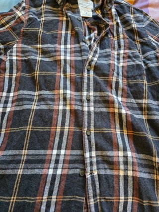 Camisa de franela St. John's Bay cuadros M