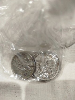 Lote monedas peseta variadas