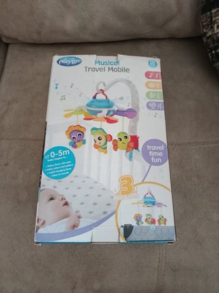 Móvil musical de viaje para bebé Playgro
