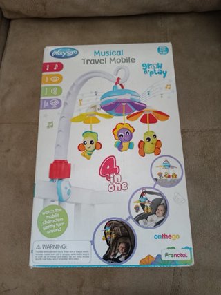 Móvil musical de viaje para bebé Playgro