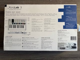 Arturia MiniLab 3 Blanco Garantía 2028 + Software