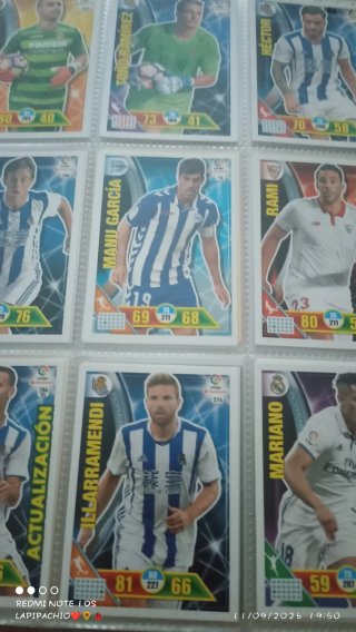 Cromos Adrenalyn LaLiga Santander 2016/17