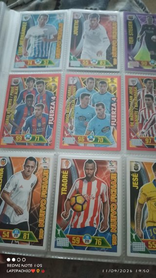 Cromos Adrenalyn LaLiga Santander 2016/17