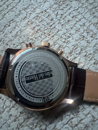 Reloj Pedro del Hierro Plata y Negro ESCUCHO OFERT