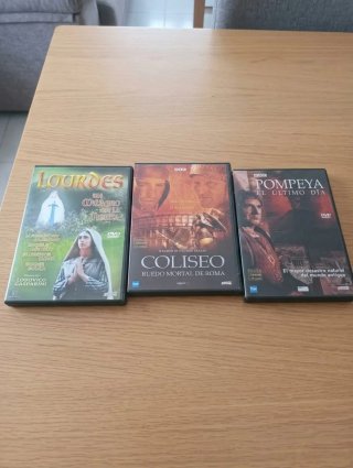 Lourdes, Coliseo y Pompeya DVD