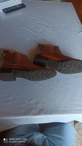 Botas de piel Rodri marrones