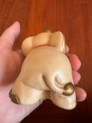 THUN Elefante Indiano Con Cuore Oro Misure 10x8 cm