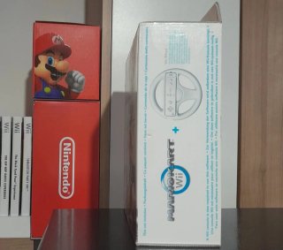 Volante Wii Wheel Ufficiale Nintendo Mario Kart