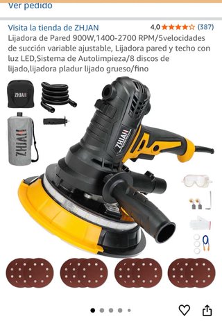 Lijadora de Pared ZHJAN 900W(USADA  POCAS VECES)