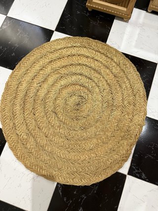 Tappeto rotondo Maison Du Monde beige 80cm