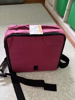 Trona portátil para bebé con estampado