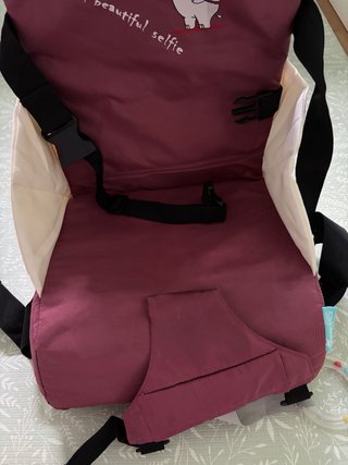 Trona portátil para bebé con estampado