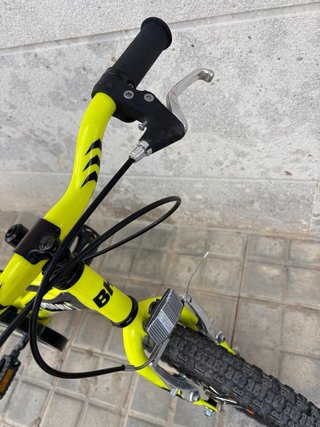 Bicicleta infantil Pony BH 14 color amarillo