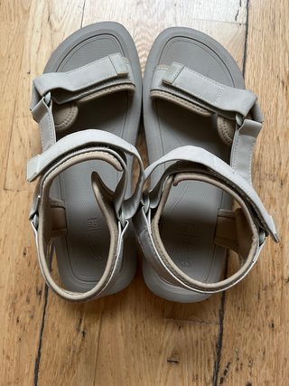 Sandalias Pull&Bear Beige Talla 38