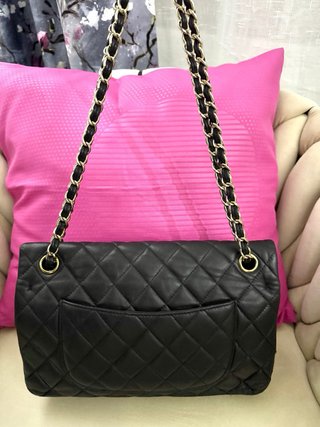 Bolso Chanel Doble Solapa Negro