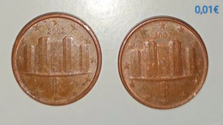 0,01€ Italia