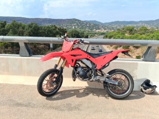 Honda HM Supermotard Roja