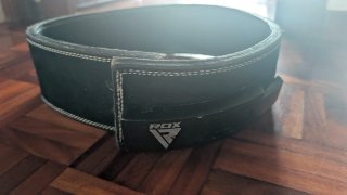 Cinturón Powerlifting RDX Negro