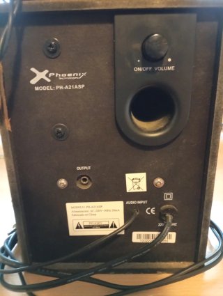 Altavoces XPHOENIX PH-A21ASP AC 220V