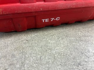 Taladro Hilti TE 7-C con maletín