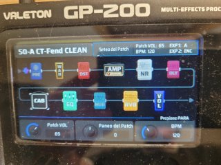 Valeton GP-200 Procesador MultiEfectos Guitarra