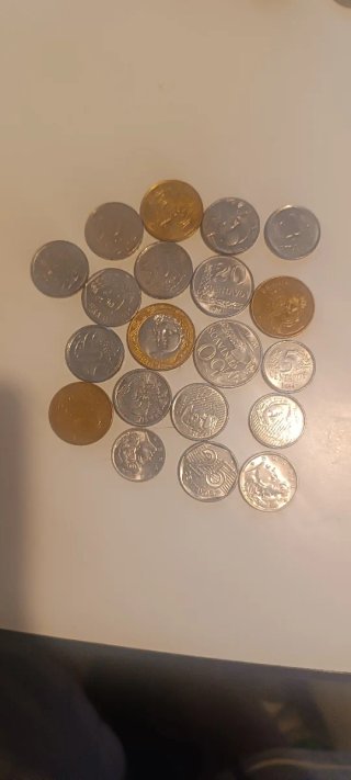 20 Monedas Brasil Variadas