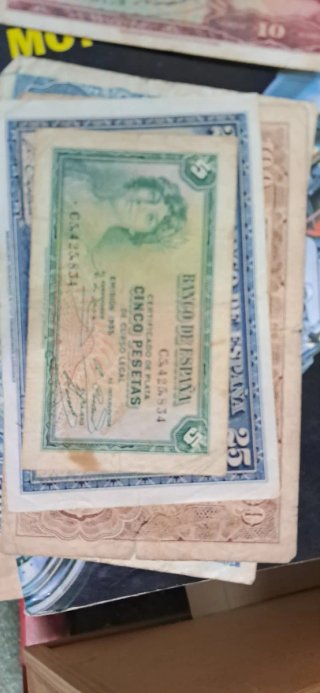 Billetes antiguos Banco de España