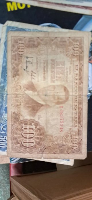 Billetes antiguos Banco de España