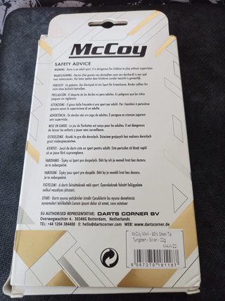 Dardos McCoy Max 22g