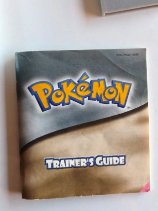 Pokémon Edición Plata Game Boy Color Caja y Manual