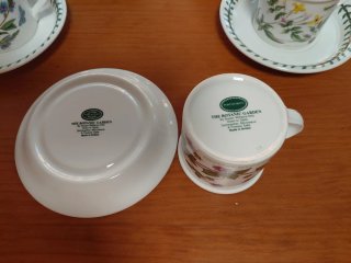 8 Tazas de Porcelana Portmeirion Inglesa