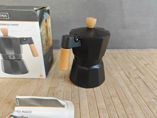 Nerthus FIH 1251 cafetera italiana inducción 3 taz