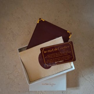Portafoglio / Portacarte Must de Cartier Bordeaux