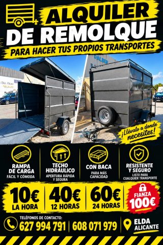 Alquilo remolque para tus trasportes