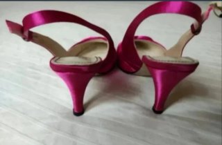 Zapatos Leonardo Talla 38 y Bolso Fucsia