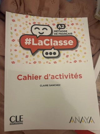 Méthode de français A2 Cahier venta en persona