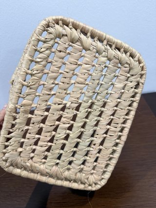 Cesta Zara Home Mimbre Hecha a Mano