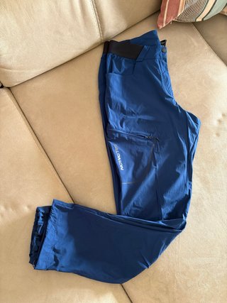 Pantalón trekking Salomon azul Talla M