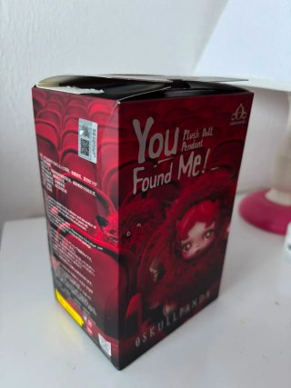 Colgante Peluche POP MART SKULLPANDA You Found Me!