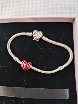PANDORA CONJUNTO CORAZÓN (PULSERA Y CHARM)
