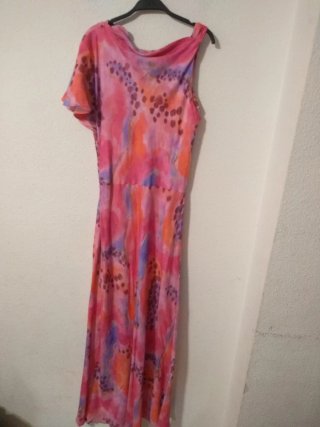 Vestido largo Scalper multicolor