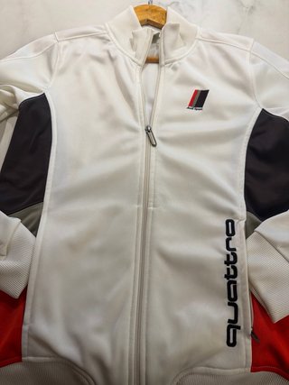Chaqueta Audi Sport Quattro Blanca