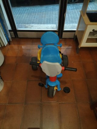 Triciclo Infantil Rojo y Azul