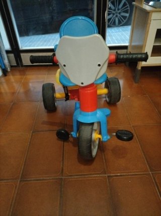 Triciclo Infantil Rojo y Azul