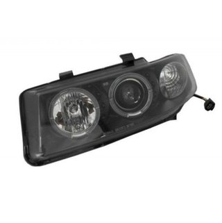 Faros delanteros Angel Eyes para Seat León 1M1 Bla